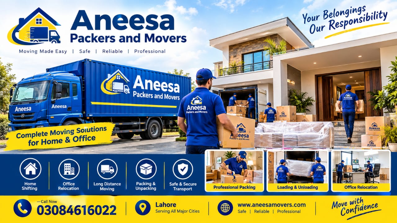 Aneesa Packers and Movers home and office moving services